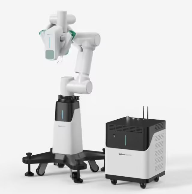 我国科学家成功研制脑机接口柔性微电极植入机器人 CyberSense(图1)